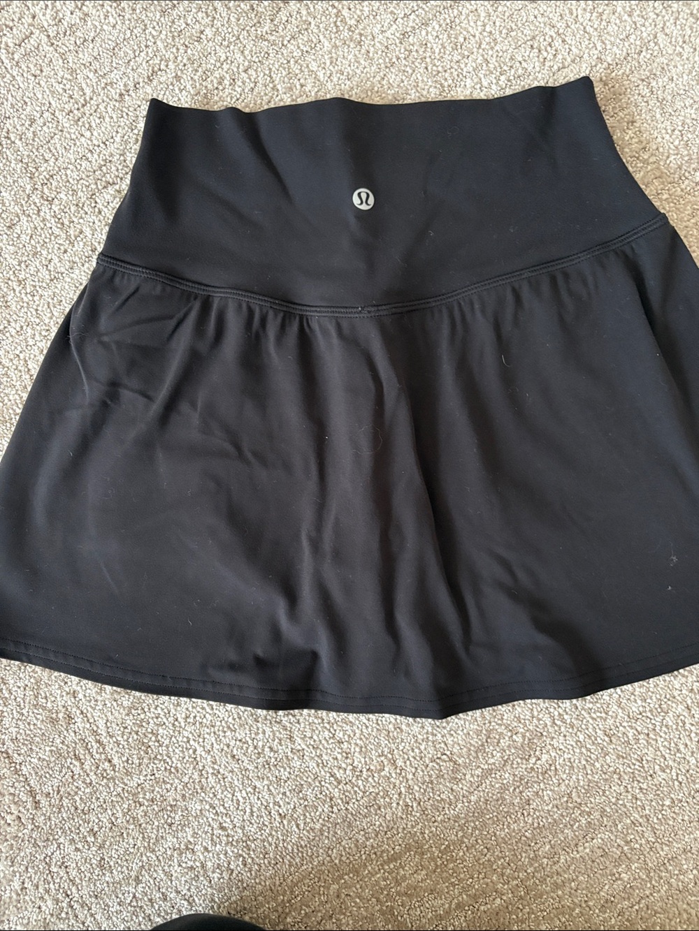 lululemon athletica Black High-Waist Skater Skirt - Picture 3 of 5